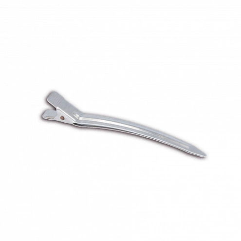 Eurostil Aluminum Curved Hair Clip 1 ks Eurostil Aluminum Curved Hair Clip 1 ks