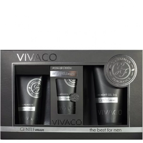 VIVACO Dárková kazeta pánské kosmetiky GENTLEMAN VIVACO Dárková kazeta pánské kosmetiky GENTLEMAN