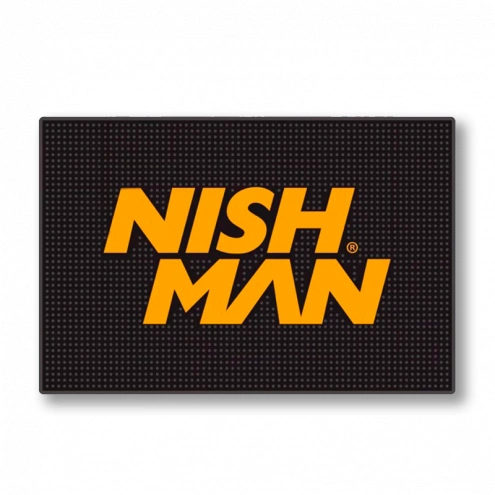 Nishman Barber Mat Black 45 × 30 cm Nishman Barber Mat Black 45 × 30 cm