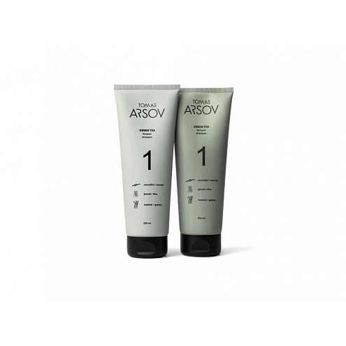Tomas Arsov Green Tea Shampoo or Daily Cleansing and Nourishment 250 ml DUO PACK