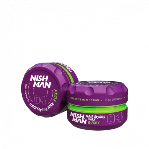 NishMan Hair Styling Wax 04 Rugby 150 ml