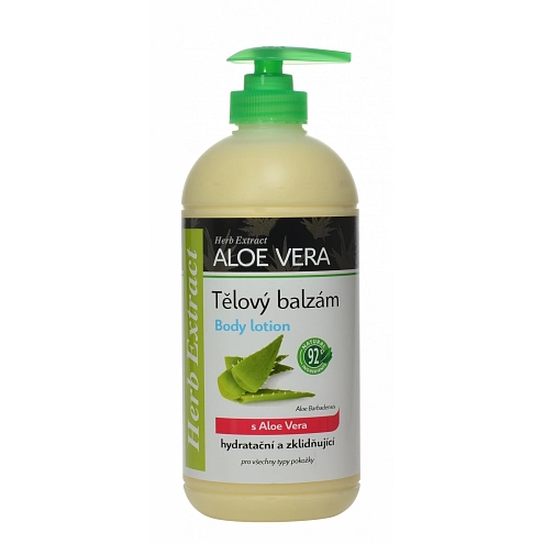 VIVACO Tělový balzám s Aloe vera HERB EXTRACT 500 ml VIVACO Tělový balzám s Aloe vera HERB EXTRACT 500 ml