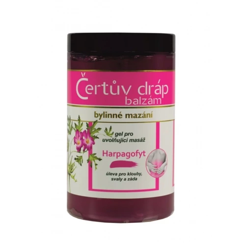 VIVACO Masážní gel Čertův dráp 400 ml VIVACO Masážní gel Čertův dráp 400 ml