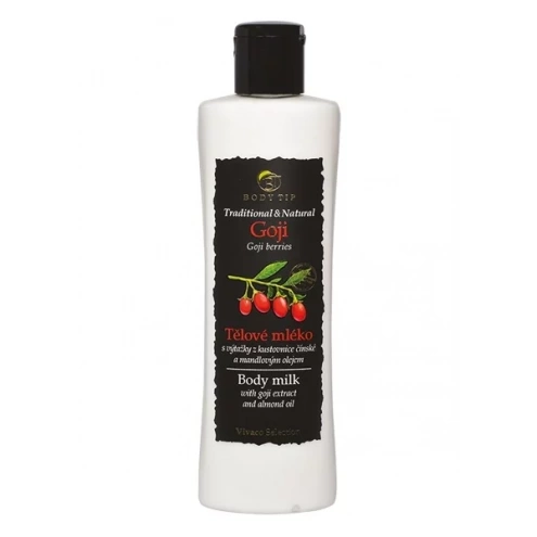 VIVACO Tělové mléko Goji BODY TIP 200 ml