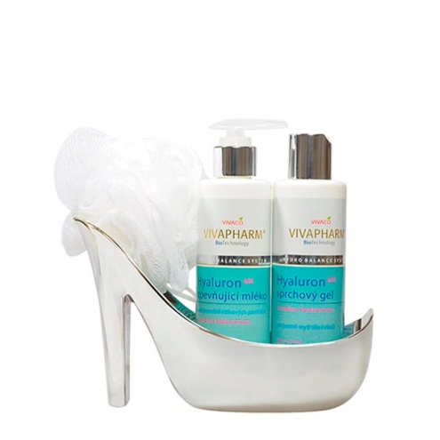 VIVACO Stylový dárkový set kosmetiky s kyselinou hyaluronovou VIVACO Stylový dárkový set kosmetiky s kyselinou hyaluronovou