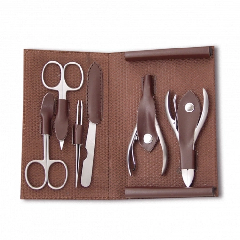 Eurostil Manicure Set 6 in Artificial Leather Case Eurostil Manicure Set 6 in Artificial Leather Case