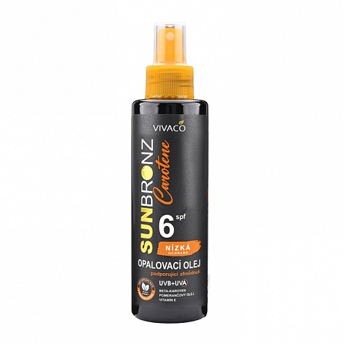 VIVACO Opalovací olej Carotene SPF 6 SUNBRONZ 150 ml