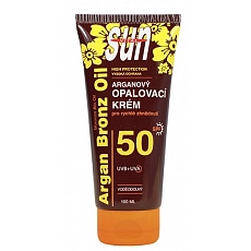 VIVACO Opalovací krém s BIO arganovým olejem SPF 50 SUN VITAL 100 ml