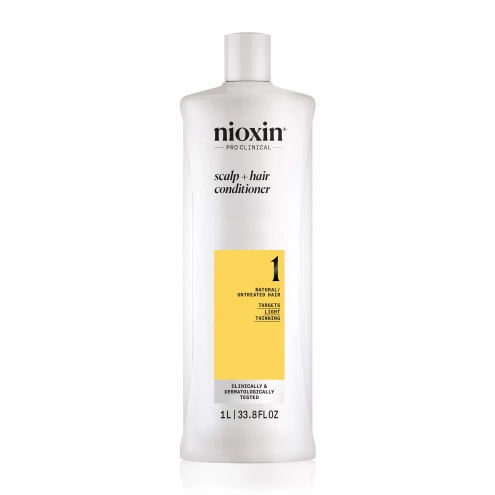 Nioxin Scalp + Hair Conditioner System 1 1000 ml Nioxin Scalp + Hair Conditioner System 1 1000 ml