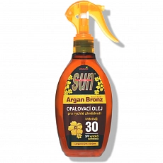VIVACO Opalovací olej s BIO arganovým olejem SPF 30 SUN VITAL 200 ml