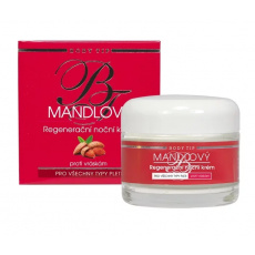 VIVACO Pleťový noční krém s mandlovým olejem BODY TIP 50 ml