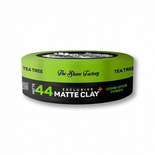 The Shave Factory 44 Tea Tree Matte Hair Styling Clay 150 ml