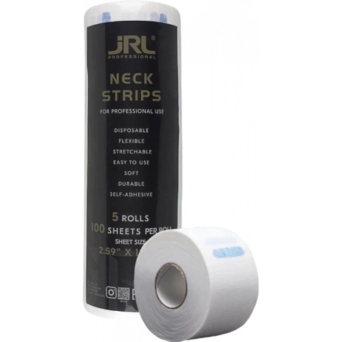 JRL Neck Strips White 5x100 ks