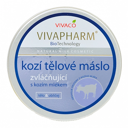 VIVACO Tělové máslo s kozím mlékem VIVAPHARM 200 ml VIVACO Tělové máslo s kozím mlékem VIVAPHARM 200 ml