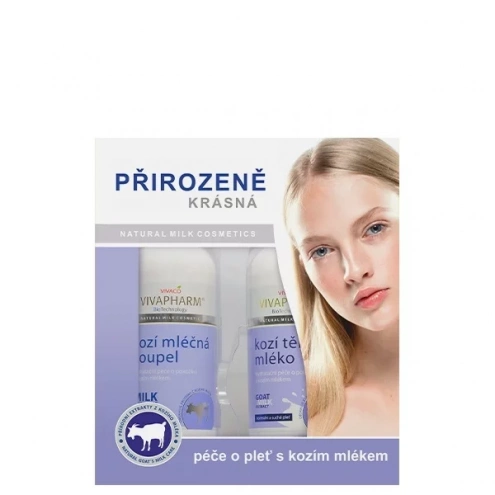 VIVACO Dárková kazeta kosmetiky s kozím mlékem VIVACO Dárková kazeta kosmetiky s kozím mlékem