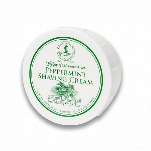 Taylor of Old Bond Street Peppermint Shaving Cream Bowl 150 g