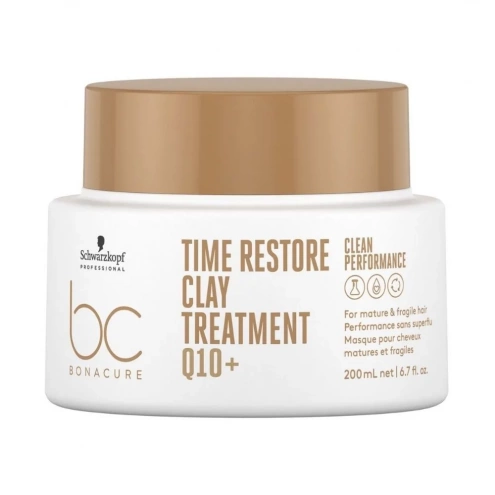 Schwarzkopf Professional BC BonaCure Q10 Time Restore Mask 200 ml  Schwarzkopf Professional BC BonaCure Q10 Time Restore Mask 200 ml