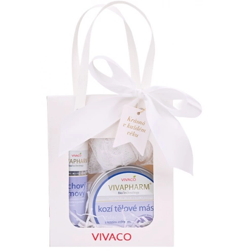 VIVACO Dárková taška kosmetiky s kozím mlékem