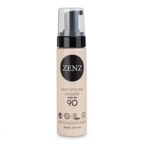 Zenz Organic Hair Styling Mousse Pure no. 90 - 200 ml Zenz Organic Hair Styling Mousse Pure no. 90 - 200 ml