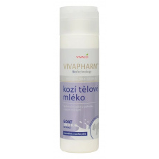 VIVACO Tělové mléko s kozím mlékem VIVAPHARM 200 ml
