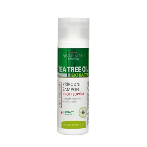 VIVACO Šampon na vlasy s Tea Tree Oil VIVAPHARM 200ml VIVACO Šampon na vlasy s Tea Tree Oil VIVAPHARM 200ml