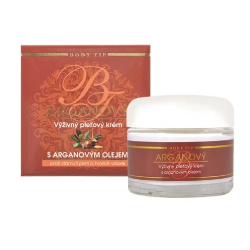 VIVACO pleťový krém s BIO arganovým olejem BODY TIP 50 ml VIVACO pleťový krém s BIO arganovým olejem BODY TIP 50 ml