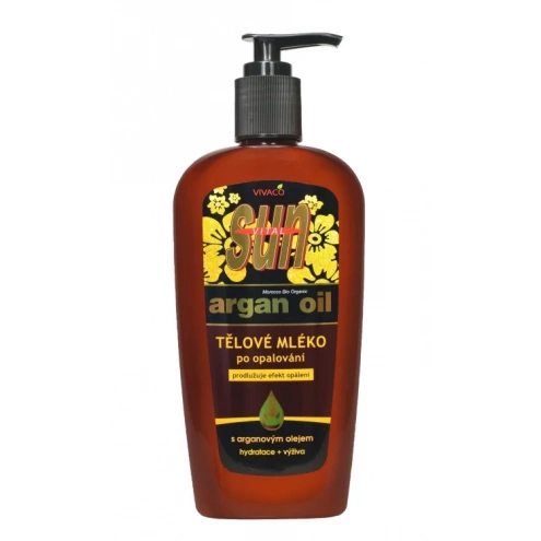 VIVACO Tělové mléko po opalování s BIO arganovým olejem SUN VITAL 300 ml VIVACO Tělové mléko po opalování s BIO arganovým olejem SUN VITAL 300 ml
