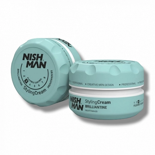 NishMan Brilliantine Hair Styling Cream 150 ml