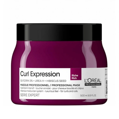 L'Oréal Professionnel Serie Expert Curl Expression Intensive Moisturizer Mask Rich 500 ml L'Oréal Professionnel Serie Expert Curl Expression Intensive Moisturizer Mask Rich 500 ml