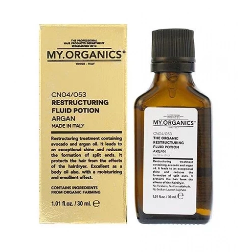 MY.ORGANICS The Organic Restructuring Fluid Potion Argan 30 ml MY.ORGANICS The Organic Restructuring Fluid Potion Argan 30 ml