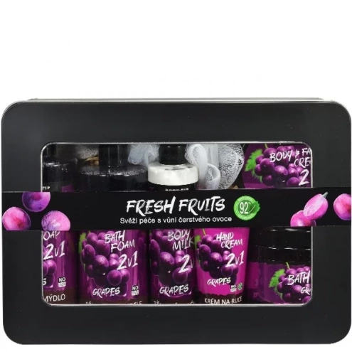 VIVACO Luxusní dárkové balení kosmetiky s hroznovým vínem