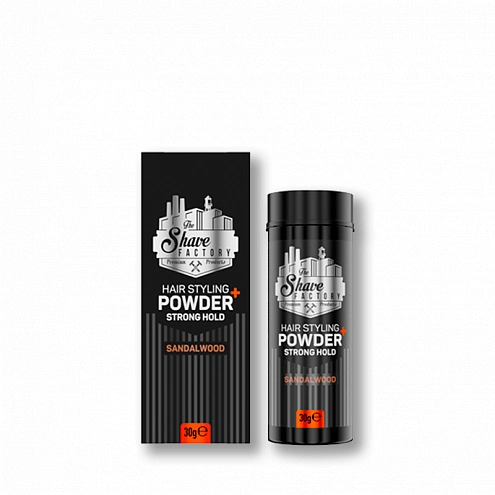 The Shave Factory Sandalwood Hair Powder Extra Pack 30 g 
