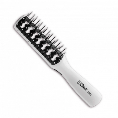 Eurostil Antistatic Hair Brush White and Black Eurostil Antistatic Hair Brush White and Black