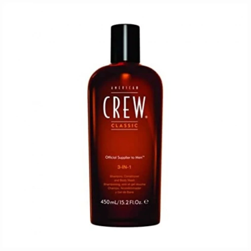 American Crew Classic 3in1 Shampoo, Conditioner and Bodywash 450 ml American Crew Classic 3in1 Shampoo, Conditioner and Bodywash 450 ml