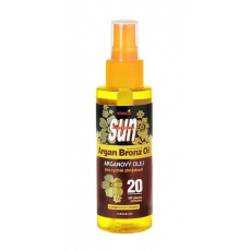 VIVACO Opalovací olej s BIO arganovým olejem SPF 20 SUN VITAL 100 ml