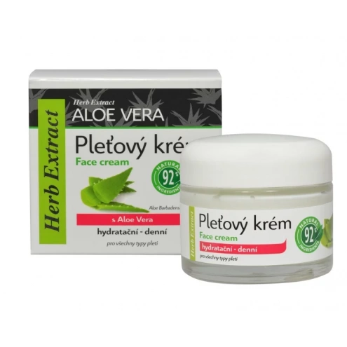 VIVACO Pleťový krém Aloe vera HERB EXTRACT 50 ml VIVACO Pleťový krém Aloe vera HERB EXTRACT 50 ml