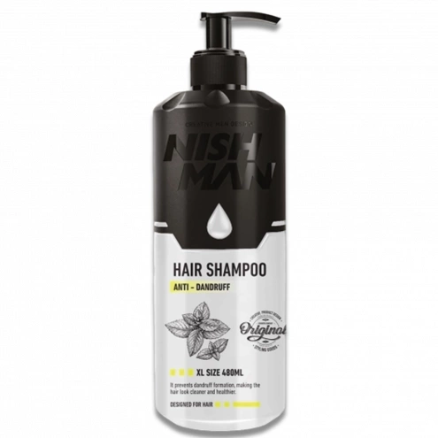 Nishman Anti Dandruff Shampoo XL 480 ml