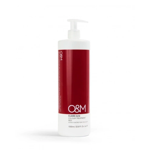 O&M CLEAN.tone Red Color Treatment 1000ml O&M CLEAN.tone Red Color Treatment 1000ml