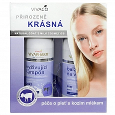 VIVACO Dárková kazeta kosmetiky s kozím mlékem