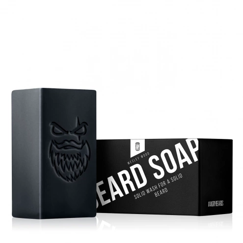 Angry Beards Beard Soap WESLEY WOOD 50 g Angry Beards Beard Soap WESLEY WOOD 50 g