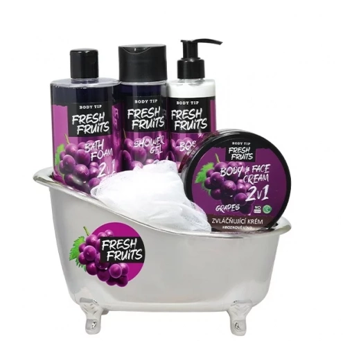 VIVACO Dárková vanička kosmetiky s hroznovým vínem VIVACO Dárková vanička kosmetiky s hroznovým vínem