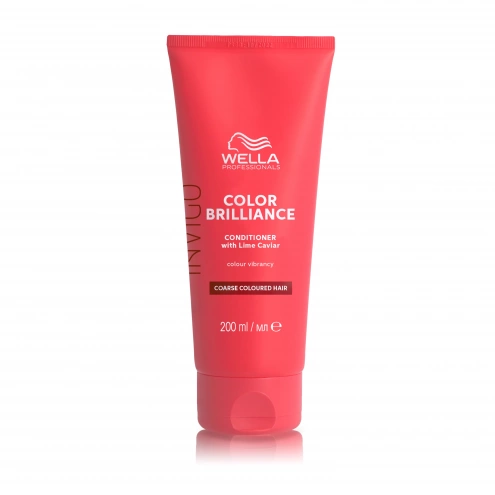 Wella Professionals Invigo Color Brilliance Vibrant Color Conditioner Coarse 200 ml NEW Wella Professionals Invigo Color Brilliance Vibrant Color Conditioner Coarse 200 ml NEW