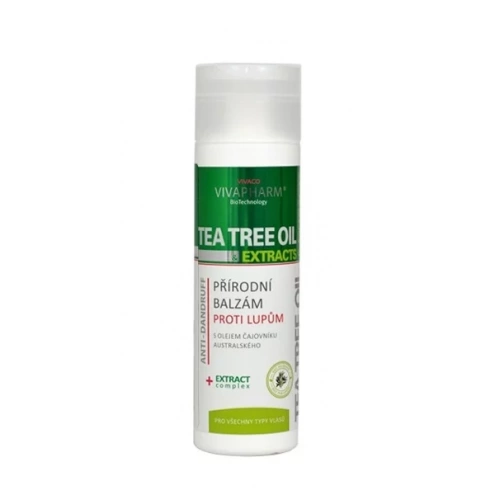 VIVACO Balzám na vlasy s Tea Tree Oil VIVAPHARM 200ml VIVACO Balzám na vlasy s Tea Tree Oil VIVAPHARM 200ml