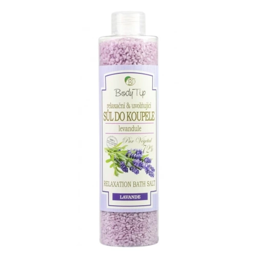 VIVACO Sůl do koupele Levandule BODY TIP 250 g