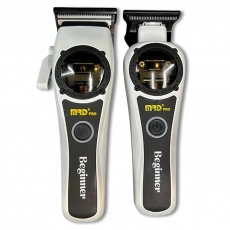 MRD PRO Beginner HC-999 + GMT-999 Clipper & Trimmer Set White