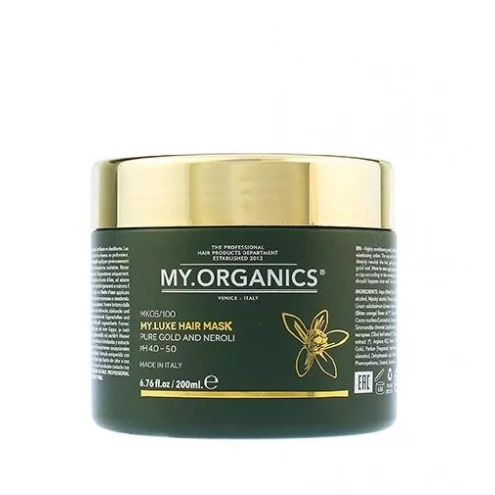 My.Organics My.Luxe Hair Mask Pure Gold And Neroli pH 4.0 - 5.0 200 ml My.Organics My.Luxe Hair Mask Pure Gold And Neroli pH 4.0 - 5.0 200 ml