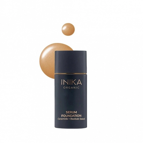 Inika Organic Serum Foundation Lightweight Caring Make-Up Nourish 25 ml