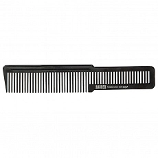 Marmara Barber Antistatic Carbon Comb 037 Black