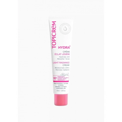Topicrem Hydra+ Radiance Moisturizing Light Cream 40 ml Topicrem Hydra+ Radiance Moisturizing Light Cream 40 ml