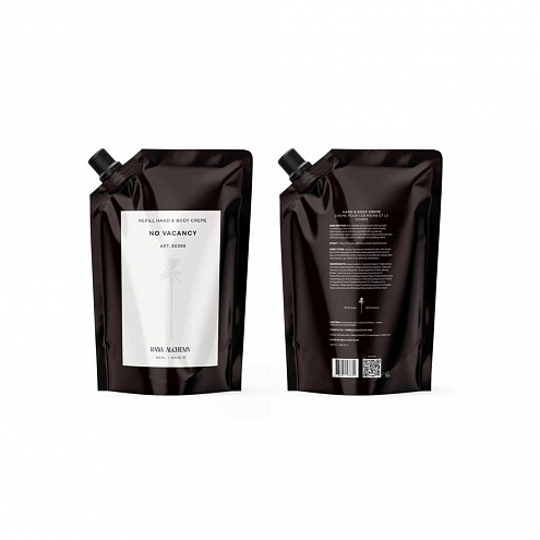 RAAW Alchemy Hand & Body Cream NO VACANCY Refill 500 ml RAAW Alchemy Hand & Body Cream NO VACANCY Refill 500 ml